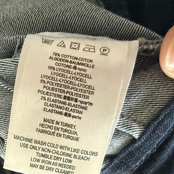 Free People|FP dark wash lace front skinny jeans,tie waist•••Adorable y2k boho - Picture 10 of 13